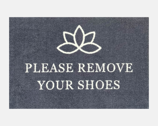 Studio Doormat | Lotus in Grey