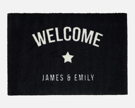 Welcome Star Personalised Doormat