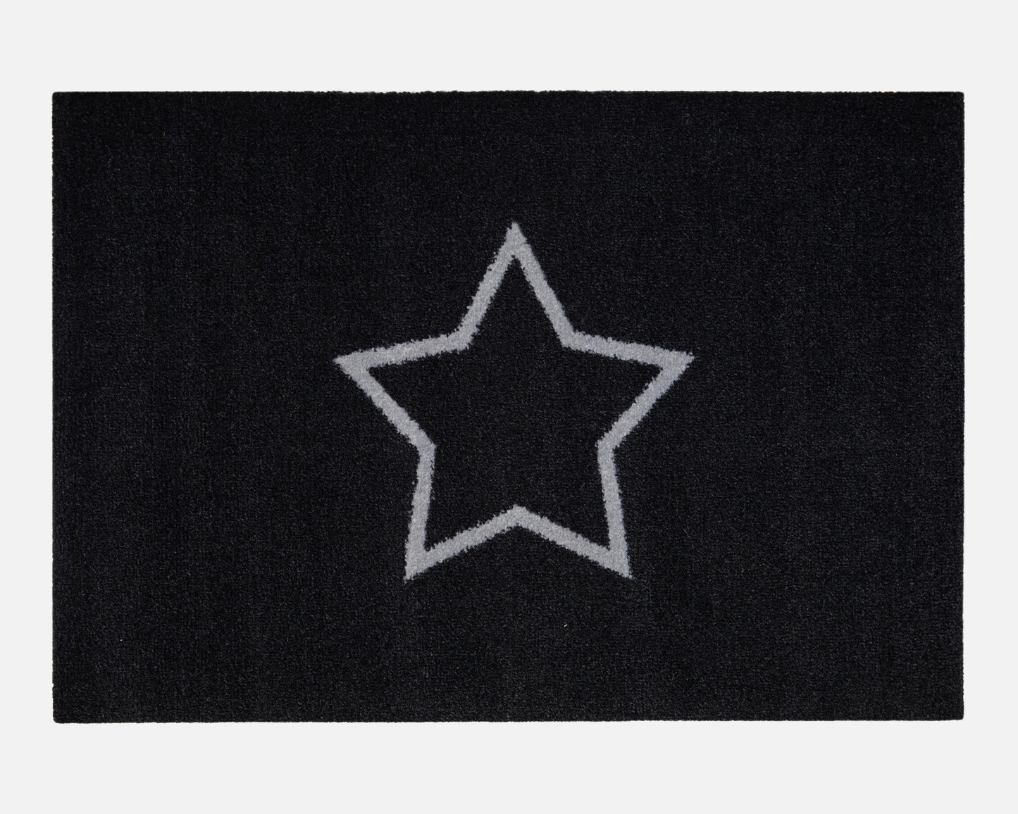 Star Doormat | Black