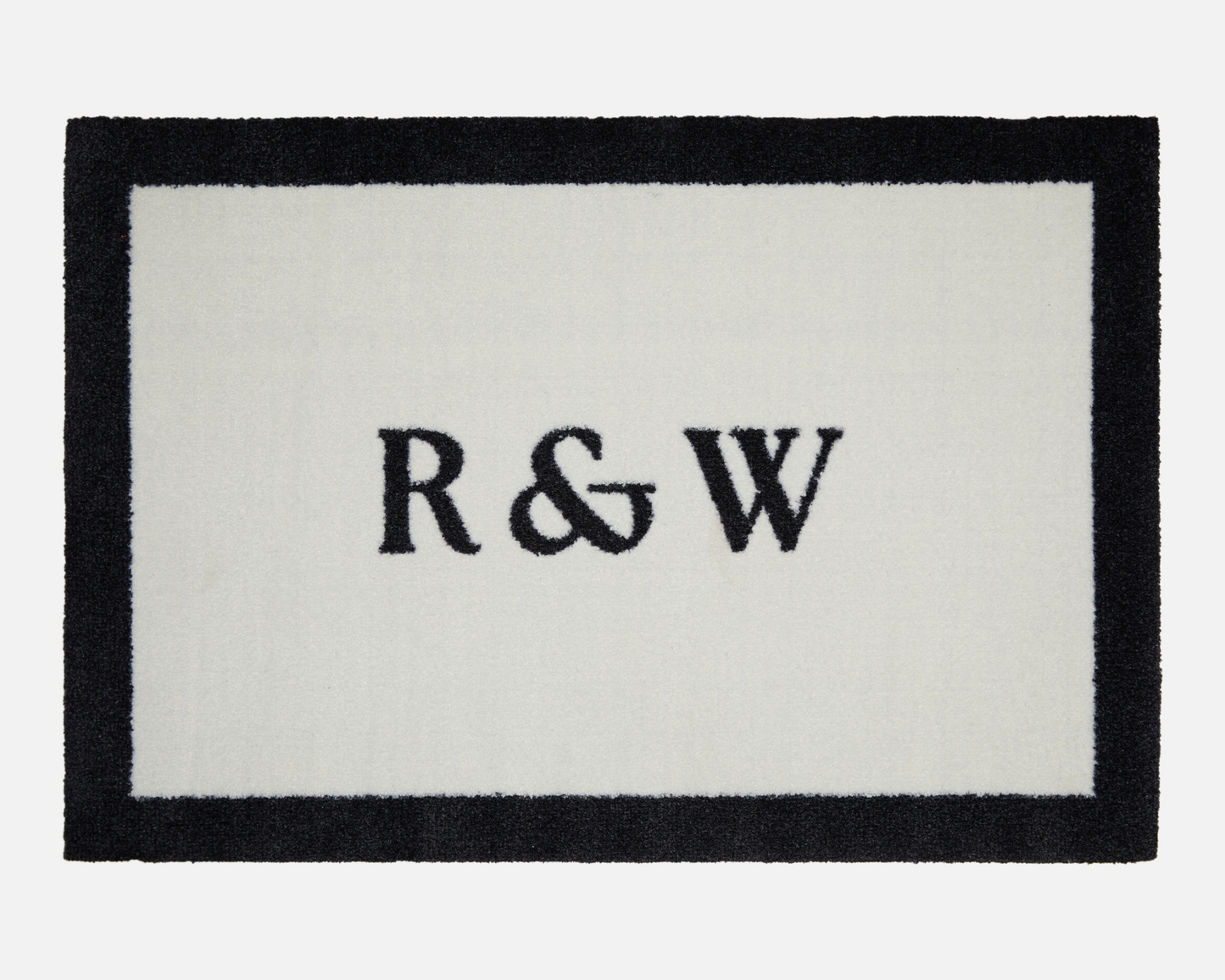 Initials Personalised Doormat | Light Grey