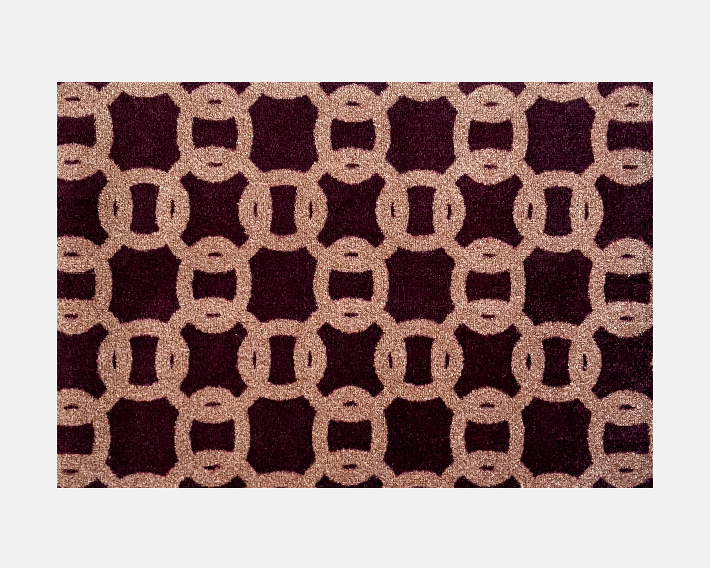 Claremont Doormat - Burgundy