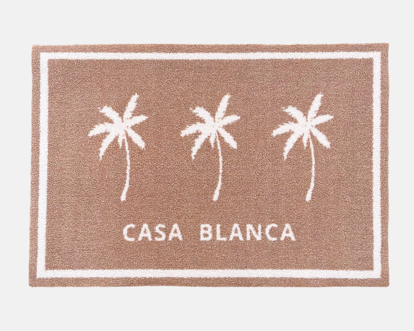 Palm Tree Personalised Mat