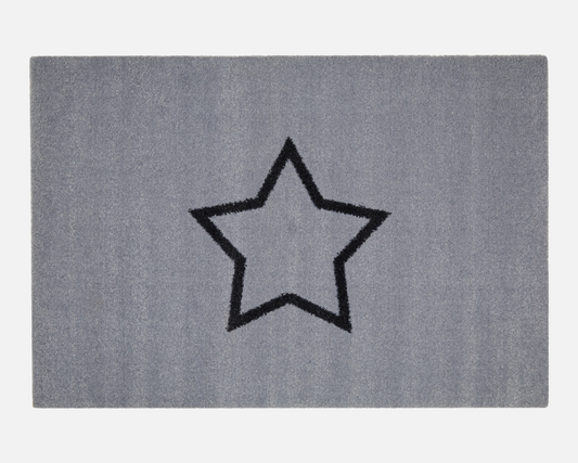 Star Bath Mat | Grey