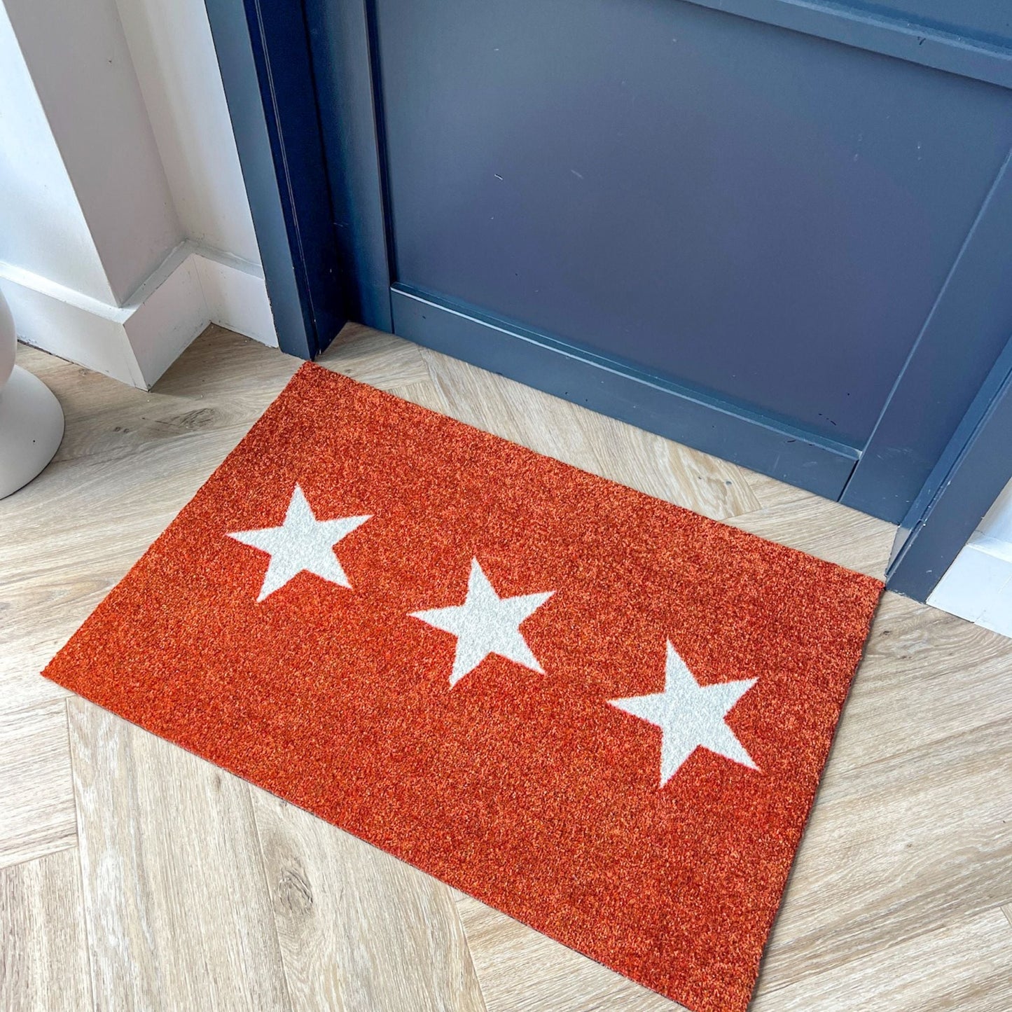 Scandi Star Doormat | Burnt Orange