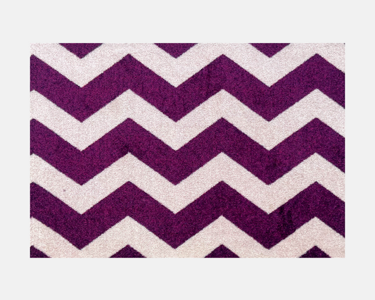 Chevron Doormat | Plum & Vanilla