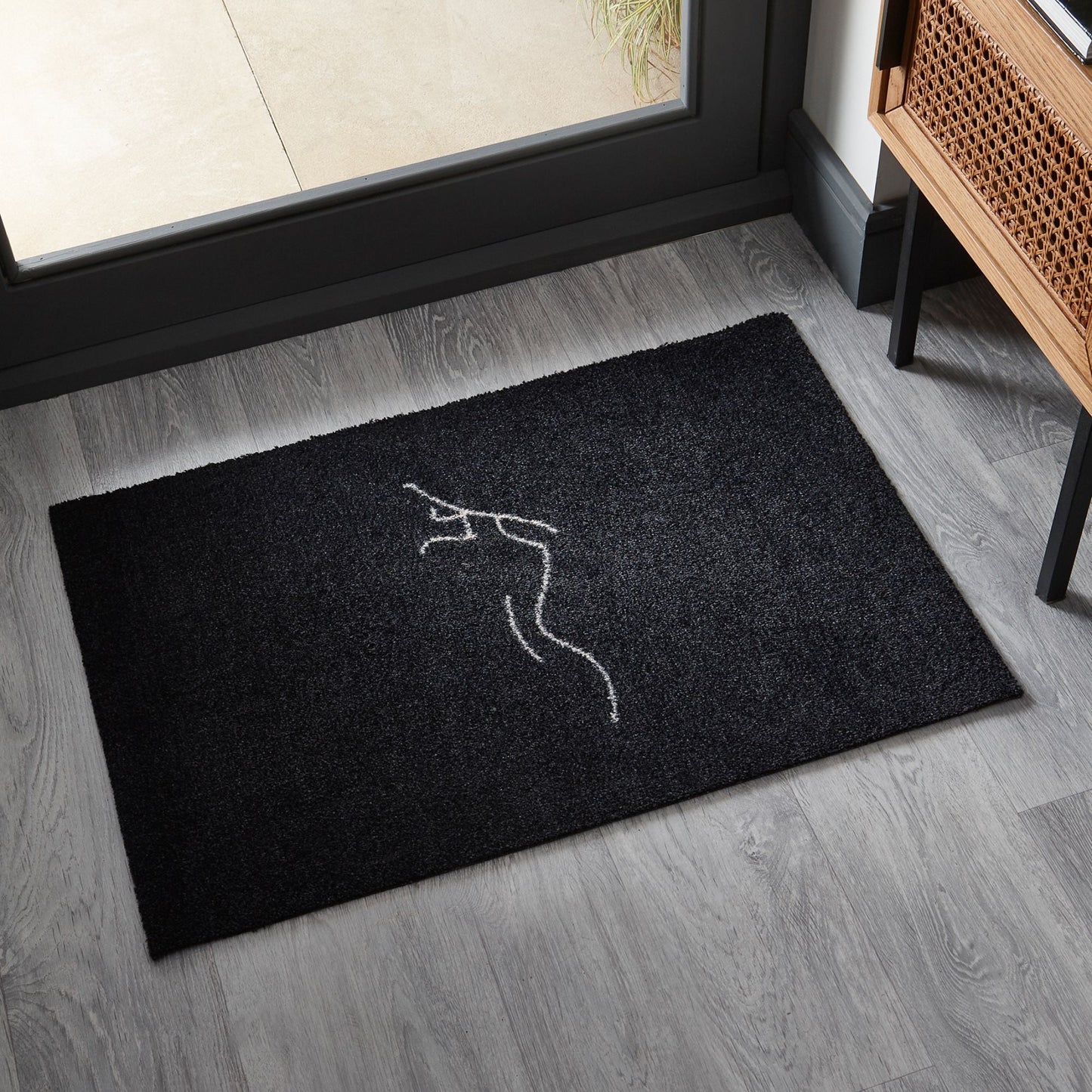 Line Lady Doormat