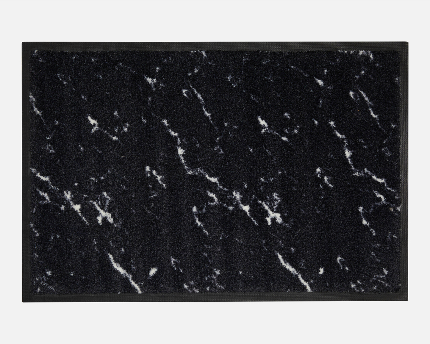 Black Marble Doormat