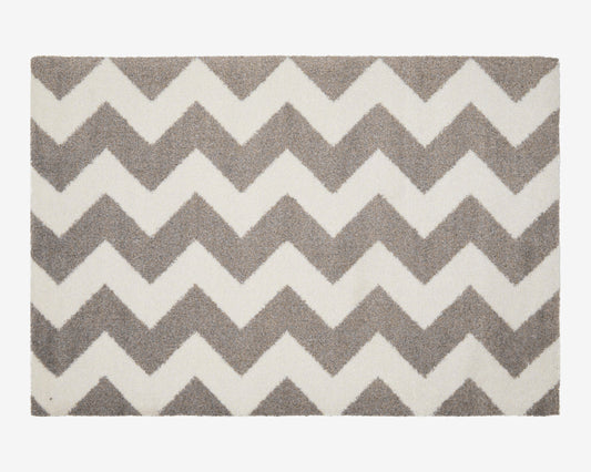 Chevron Doormat | Mink