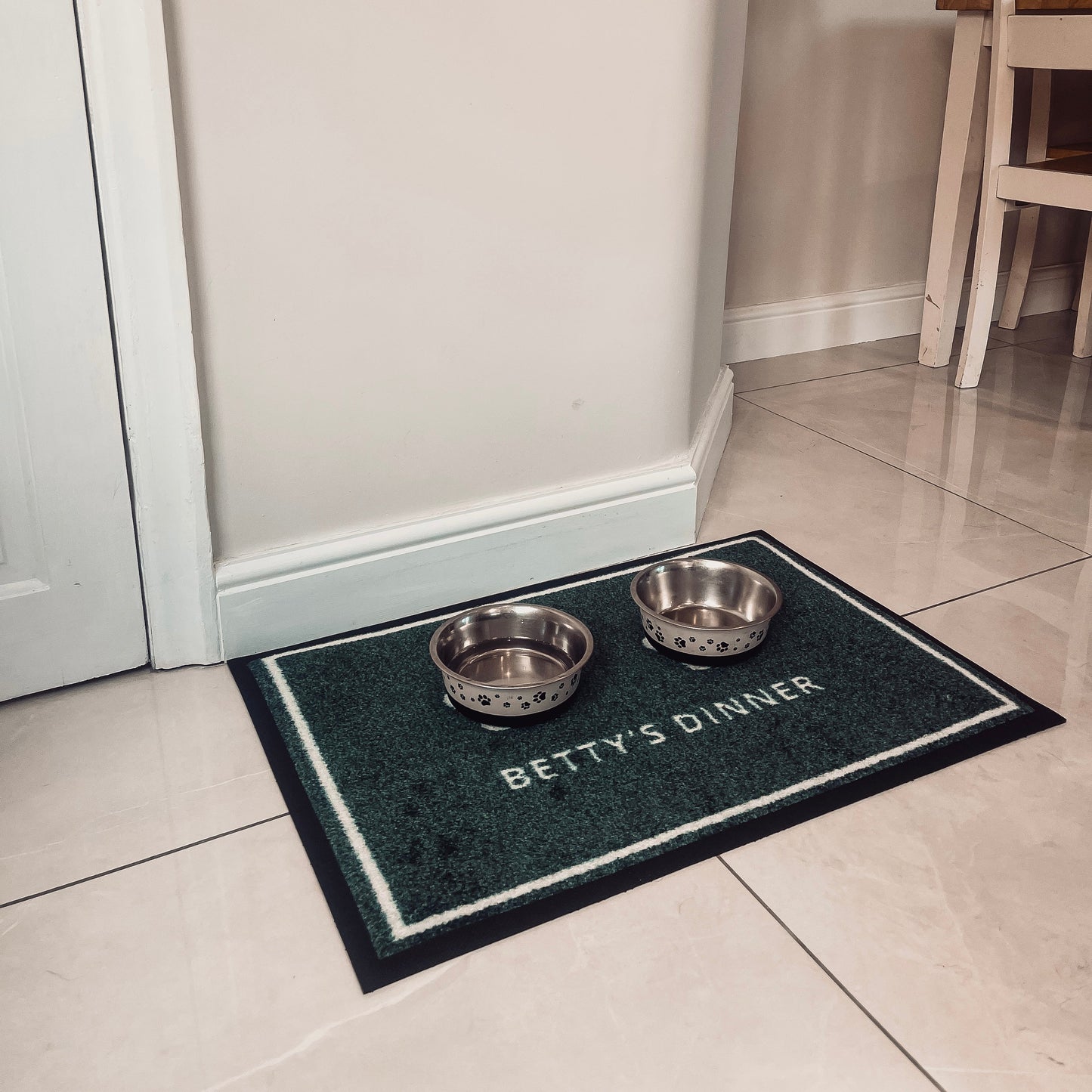 Pet Bowl Personalised Mat