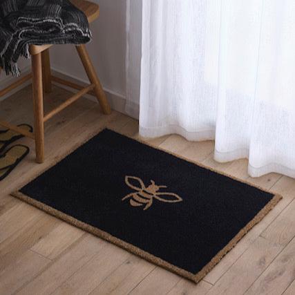Worker Bee Doormat | Black