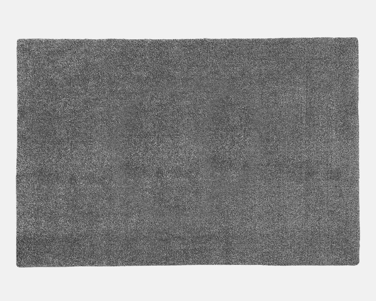 Grey Pattern Rug Mat Grey Signature Doormat | Monochrome Doormat | Durable Washable Doormat ...