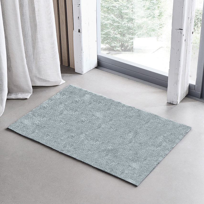 Grey Pattern Rug Mat Misty Grey Signature Doormat | Grey Doormat | Durable Washable Doormat ...